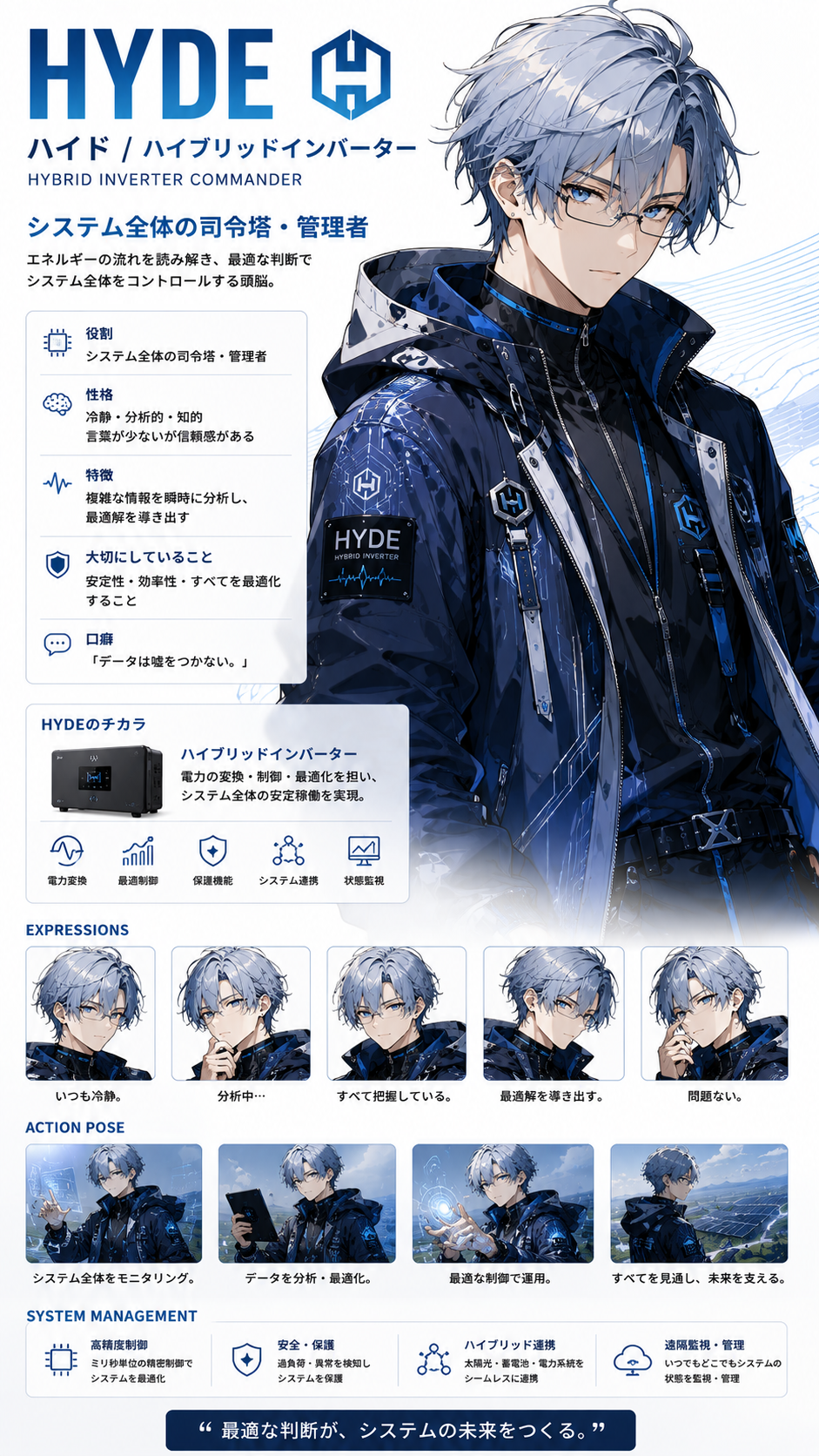 HYDE ハイブリッドインバーター