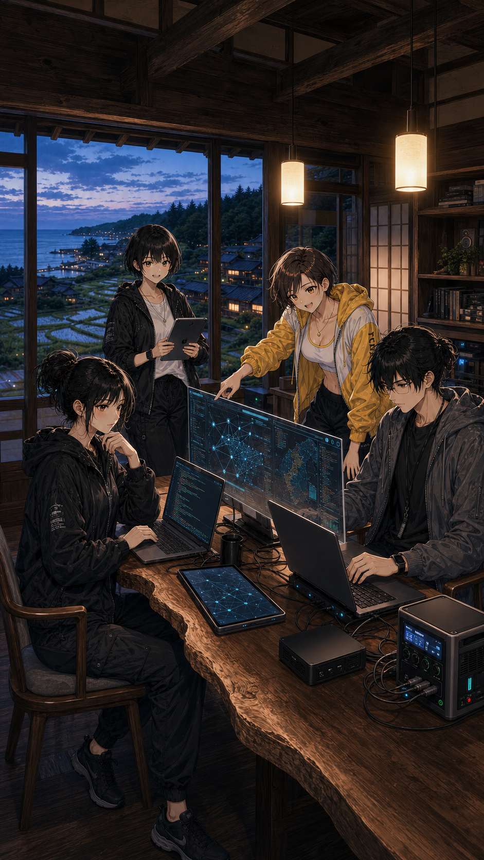 みらい防災不動産 開発チーム(カイ・ノア・アン・白夜)